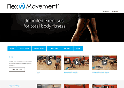 Website for Flex Movement