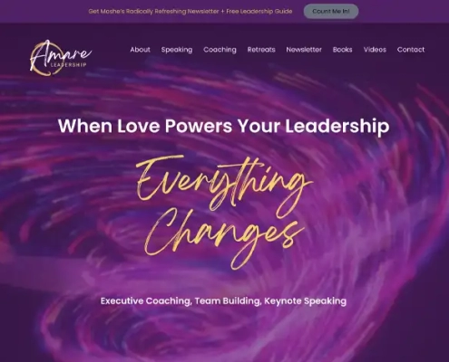 Amare Leadership Website