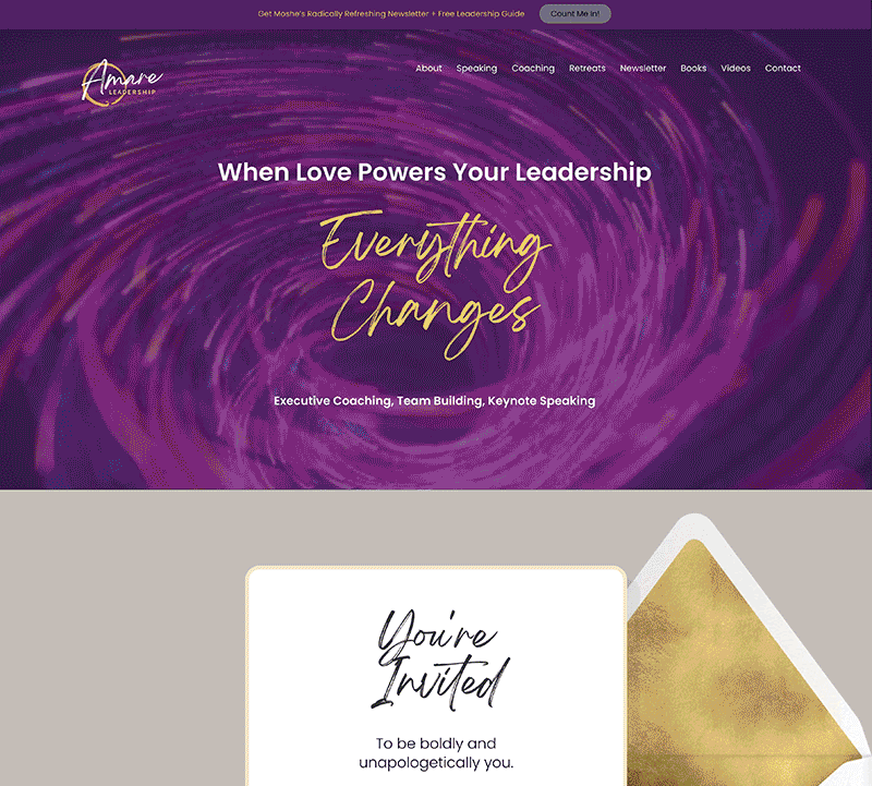 Amare Leadership executive leadership coach