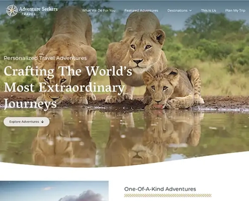 Adventure Seekers Travel Website